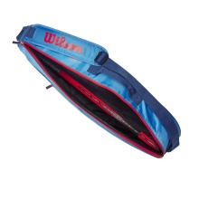 Wilson Tennis Racket Bag Kids/Junior (Racket Bag, 1 Main Compartment) 2023 Blue 3-pack